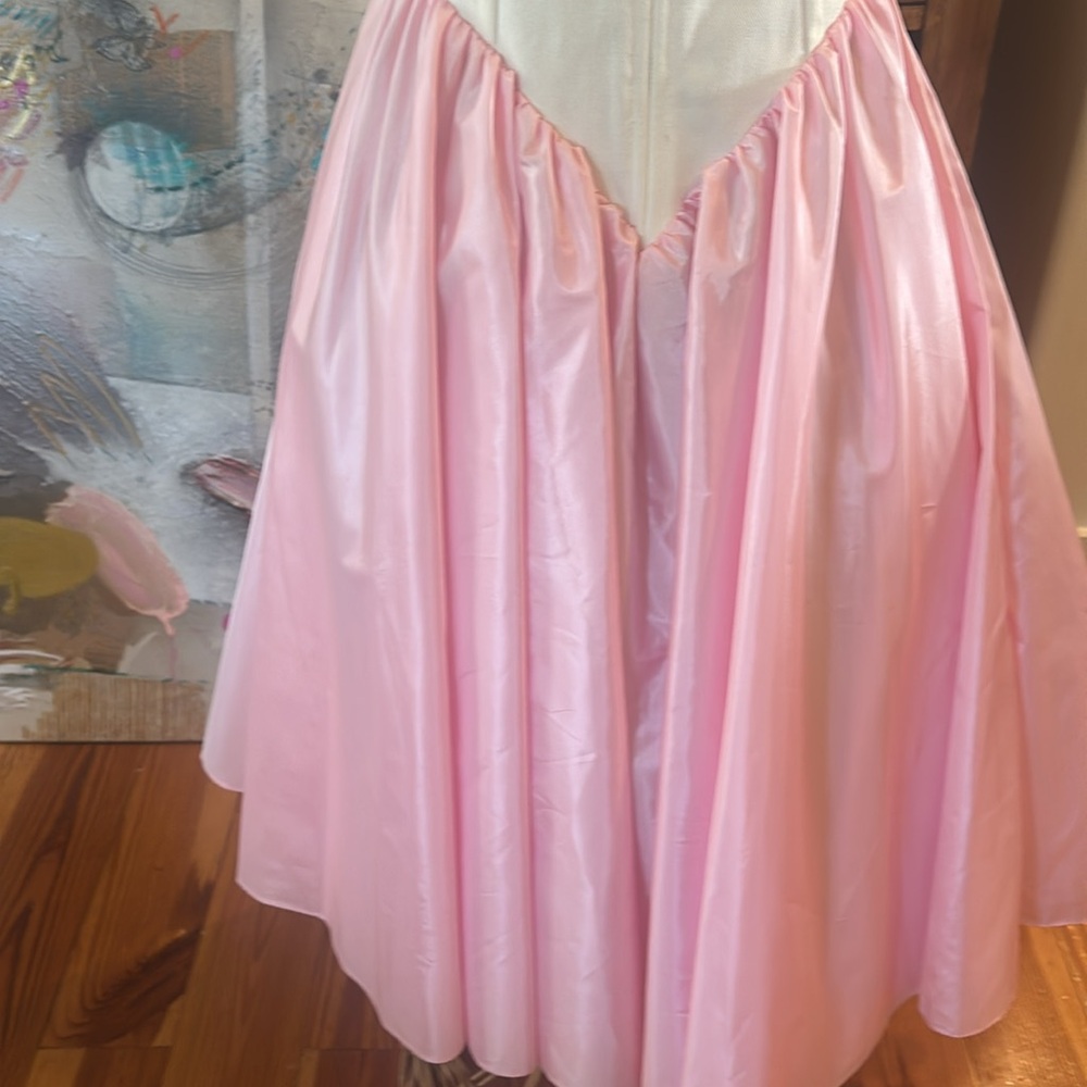 VINTAGE 90s 💕 authentic retro chic pink formal boutique Party dress. - Picture 5 of 10